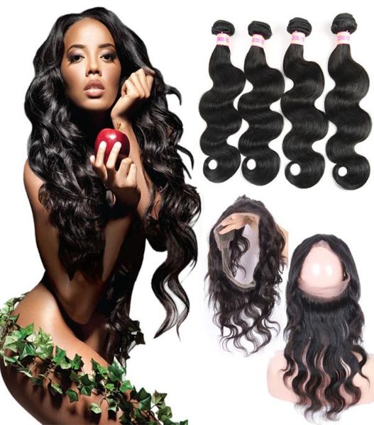 360 lace frontal brazilian virgin body wave hair weaves 3 or 4 bundles with closure human hair weave 360 lace frontal with bundles6495477, Black;brown
360 lace frontal brazilian virgin body wave hair weaves 3 or 4 bundles with closure human hair weave 360 lace frontal with bundles6495477, Black;brown