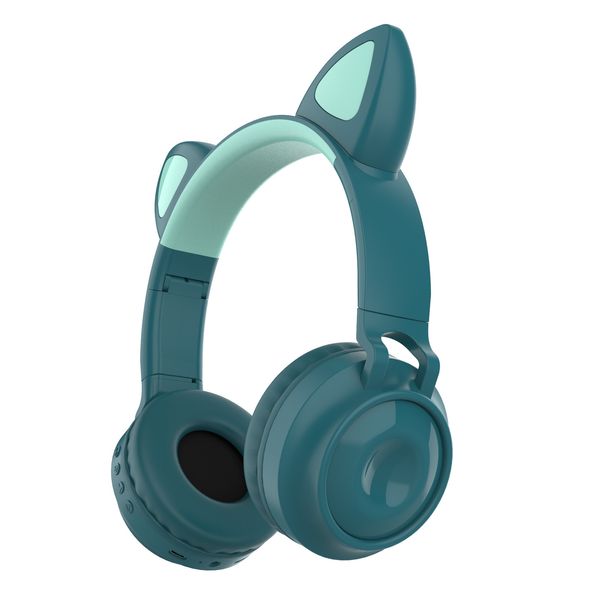 Image of Bluetooth earphone Headphone Cute Cat Ear Pink Gaming Earphone Hifi bass headphones by kimistore2