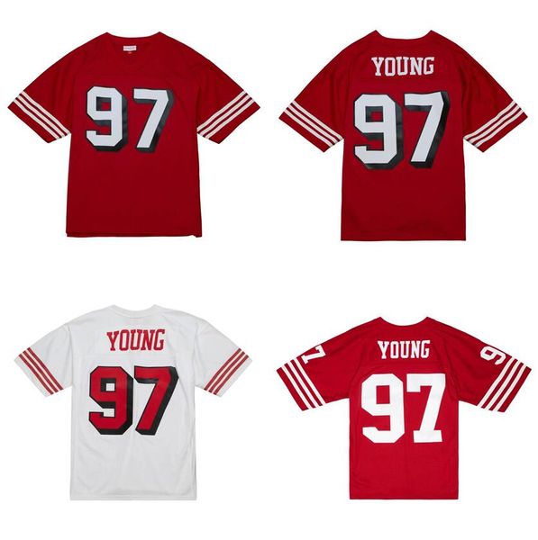 stitched football jersey 97 bryant young 1994 red mitchell & ness retro rugby jerseys men women youth s-6xl, Black;red
stitched football jersey 97 bryant young 1994 red mitchell & ness retro rugby jerseys men women youth s-6xl, Black;red