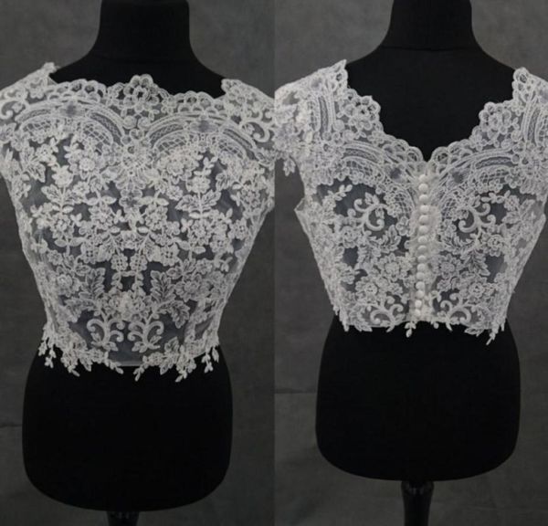2018 bridal wraps cap sleeves bridal coat lace jackets appliqued wedding capes bolero jacket wedding dress plus size access1565834, White
2018 bridal wraps cap sleeves bridal coat lace jackets appliqued wedding capes bolero jacket wedding dress plus size access1565834, White