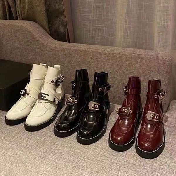autumn winter boots woman thick soled trainersbelt buckle boot 100% soft cowhide lady flat casual designer shoe leather high women shoes lar, Black
autumn winter boots woman thick soled trainersbelt buckle boot 100% soft cowhide lady flat casual designer shoe leather high women shoes lar, Black