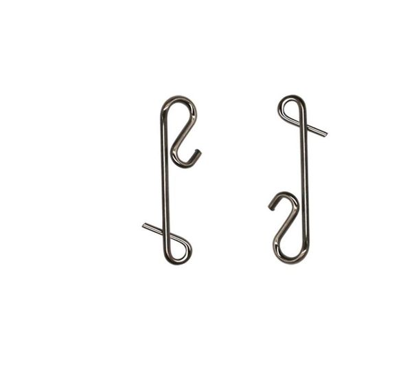 100pcslot braid knotless connectors stainless steel wrapping snap pin fishing line wire connector swivel accessory1901679
100pcslot braid knotless connectors stainless steel wrapping snap pin fishing line wire connector swivel accessory1901679