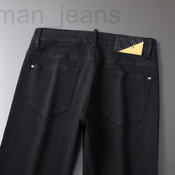 men's jeans designer slim 2023 pure black spring and autumn stretch fit small feet trendy long pants a5n4, Blue
men's jeans designer slim 2023 pure black spring and autumn stretch fit small feet trendy long pants a5n4, Blue