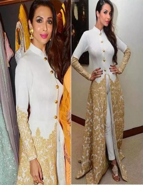 gold lace applique saudi evening dresses with buttons high collar long sleeves formal party gowns with pants prom dress3311931, Black;red
gold lace applique saudi evening dresses with buttons high collar long sleeves formal party gowns with pants prom dress3311931, Black;red