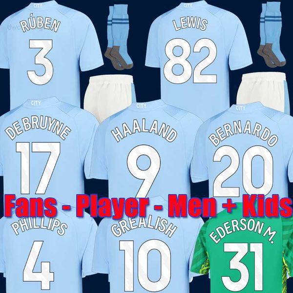22 23 24 haaland soccer jerseys grealish manchesters mans cities mahrez fans player version de bruyne foden 2024 2023 football shirt kids k, Gray
22 23 24 haaland soccer jerseys grealish manchesters mans cities mahrez fans player version de bruyne foden 2024 2023 football shirt kids k, Gray