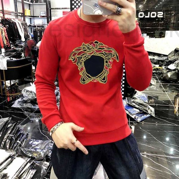 men's hoodies & sweatshirts designer designer hoodie mens sweater vers medusa embroidered long sleeved t-shirt man pullover coat oversi, Black
men's hoodies & sweatshirts designer designer hoodie mens sweater vers medusa embroidered long sleeved t-shirt man pullover coat oversi, Black