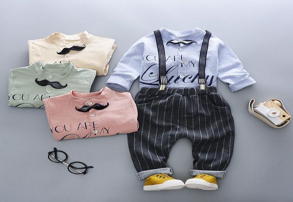 spring baby boy clothing sets infant clothes suits shirt leisure work bib pants 2pcs kids children boys formal gentleman outfits1143673, White
spring baby boy clothing sets infant clothes suits shirt leisure work bib pants 2pcs kids children boys formal gentleman outfits1143673, White