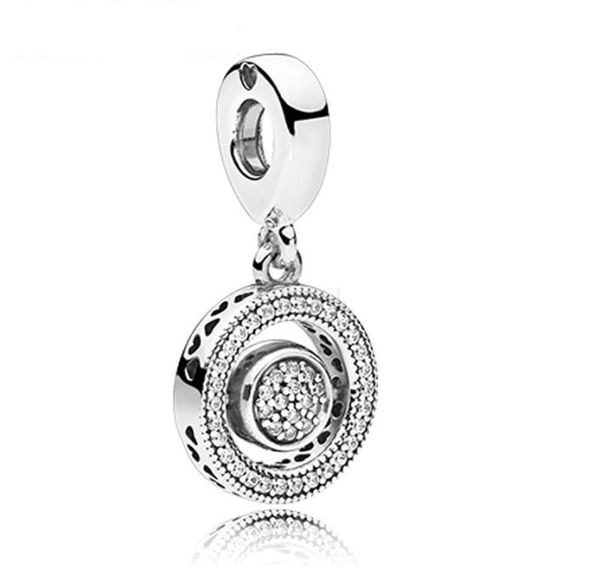 new authentic 925 sterling silver clear crystal pave spinning signature dangle charm beads fits original charms bracelets diy jewe9726392, Black
new authentic 925 sterling silver clear crystal pave spinning signature dangle charm beads fits original charms bracelets diy jewe9726392, Black