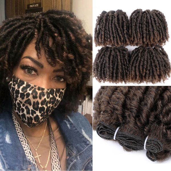 lace wigs hair bulks synthetic afro curly weave bundles springy locs weaving 4pcslot ombre heat resistant 230629, Black;brown
lace wigs hair bulks synthetic afro curly weave bundles springy locs weaving 4pcslot ombre heat resistant 230629, Black;brown