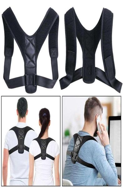 posture corrector posture corrector adjustable back shoulder correction brace belt clavicle breathable material humpback back3729452, Black;blue
posture corrector posture corrector adjustable back shoulder correction brace belt clavicle breathable material humpback back3729452, Black;blue