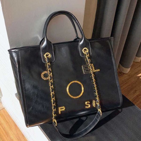 luxury fashion women's hand bags beach bag brand ch metal badge classic totes handbags small mini pearl handbag female capacity large l, Black;red
luxury fashion women's hand bags beach bag brand ch metal badge classic totes handbags small mini pearl handbag female capacity large l, Black;red