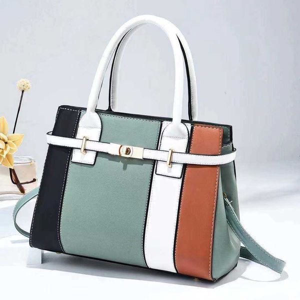big bag women's new trend crossbody bag creative color matching fashion one shoulder handbag
big bag women's new trend crossbody bag creative color matching fashion one shoulder handbag