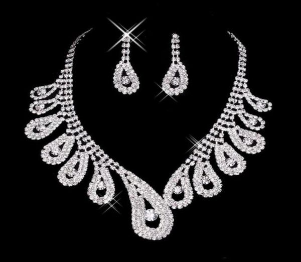 womens bridal wedding jewelry sets pageant rhinestone gorgeous sparkling silver necklace earrings for party bridal accessories6449829, White
womens bridal wedding jewelry sets pageant rhinestone gorgeous sparkling silver necklace earrings for party bridal accessories6449829, White