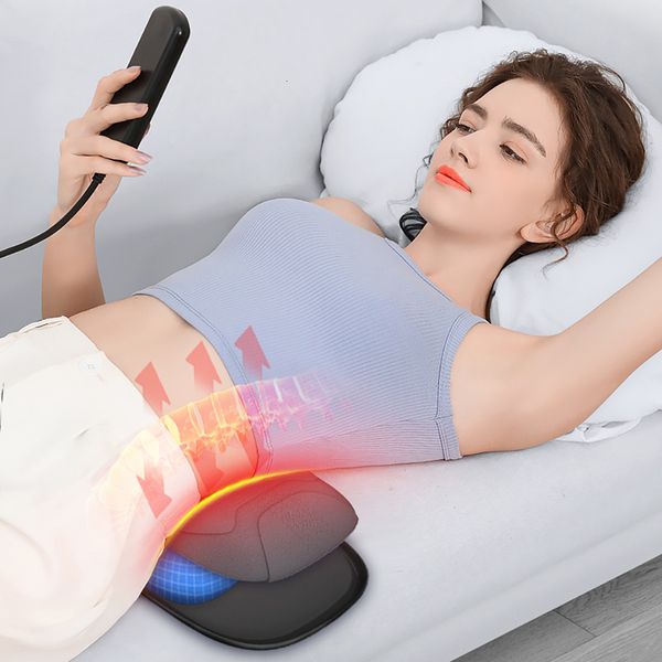 back massager waist support lumbar traction relieve spine stiffness reduce pain relax muscle body relaxation ems massage 230629
back massager waist support lumbar traction relieve spine stiffness reduce pain relax muscle body relaxation ems massage 230629