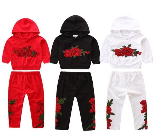 embroidery floral toddler kid baby hooded sweatshirt pants spring casual outfits clothes set tracksuit for little girls 27t9510694, White
embroidery floral toddler kid baby hooded sweatshirt pants spring casual outfits clothes set tracksuit for little girls 27t9510694, White