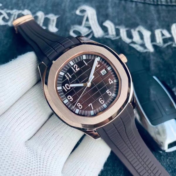 2023 watches for men 40mm aquanaut automatic shanghai 2813 movement watch steel case comfortable strap original clasp b rubber colors brand, Slivery;brown
2023 watches for men 40mm aquanaut automatic shanghai 2813 movement watch steel case comfortable strap original clasp b rubber colors brand, Slivery;brown