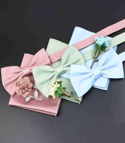 bow ties mens wedding bow tie brooch set romantic solid color silk polyester jacquard woven bowtie lapel pin hanky men gifts acces9865597, Black;gray
bow ties mens wedding bow tie brooch set romantic solid color silk polyester jacquard woven bowtie lapel pin hanky men gifts acces9865597, Black;gray