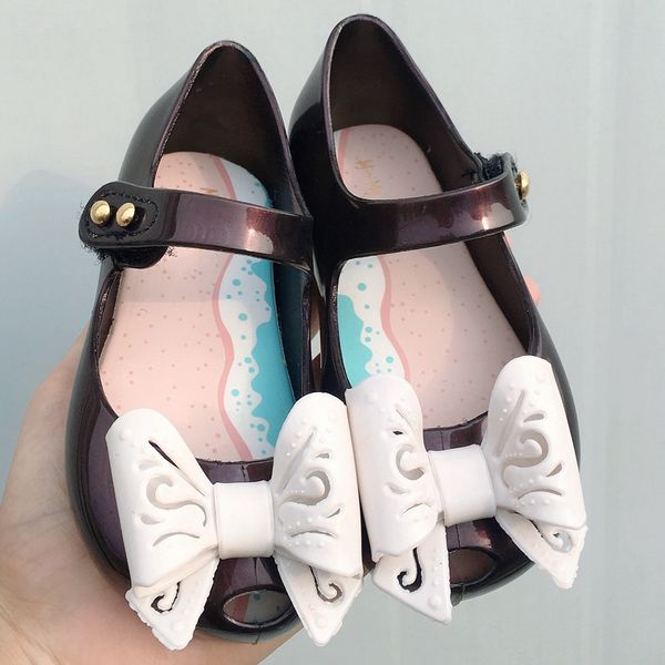cutout children's sandals bow sandals jelly shoes crystal fish mouth beach snow princess sandals, Black
cutout children's sandals bow sandals jelly shoes crystal fish mouth beach snow princess sandals, Black