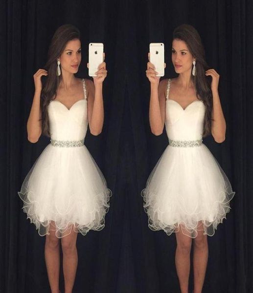 2019 little white homecoming dresses spaghetti straps with beads tulle cocktail dresses formal party dresses prom gowns for women5874271, Blue;pink
2019 little white homecoming dresses spaghetti straps with beads tulle cocktail dresses formal party dresses prom gowns for women5874271, Blue;pink