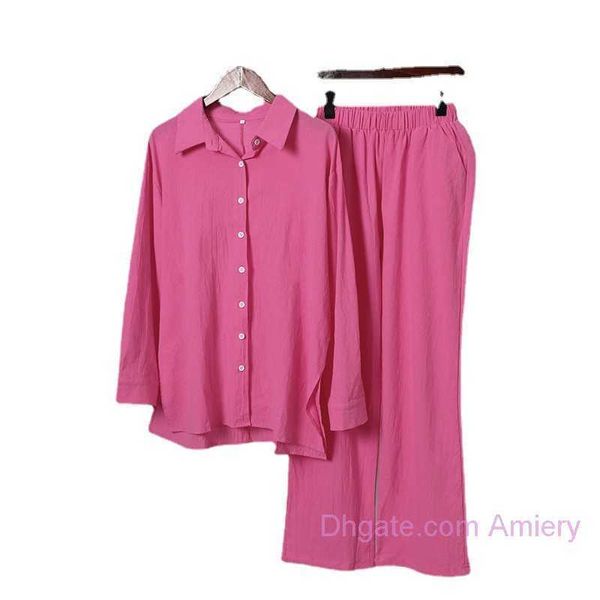 plus size women clothing linen cotton two piece set tracksuits women's long sleeve lapel shirt elastic pants loose blouses outfits 4xl, Gray
plus size women clothing linen cotton two piece set tracksuits women's long sleeve lapel shirt elastic pants loose blouses outfits 4xl, Gray