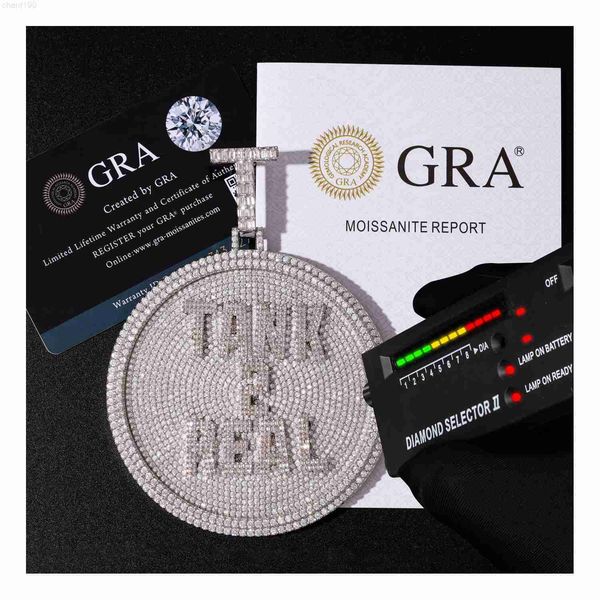 vvs d moissanite round plate name necklace custom hook personalized design iced out hip hop 925 sterling silver jewelry factory
vvs d moissanite round plate name necklace custom hook personalized design iced out hip hop 925 sterling silver jewelry factory