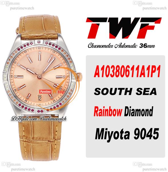 chronomat miyota 9015 automatic 36 south sea mens ladies watch steel rainbow diamonds bezel beige dial leather strap super edition reloj hom, Slivery;brown
chronomat miyota 9015 automatic 36 south sea mens ladies watch steel rainbow diamonds bezel beige dial leather strap super edition reloj hom, Slivery;brown
