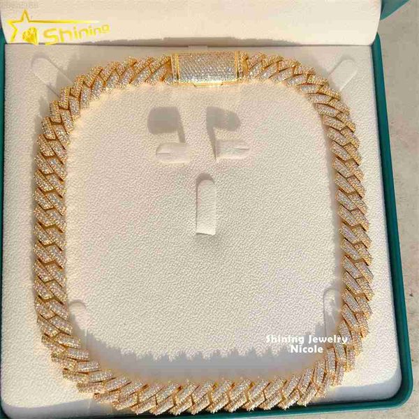 hip hop 15mm 925 sterling silver miami vvs moissanite cuban link necklace iced out cuban chain
hip hop 15mm 925 sterling silver miami vvs moissanite cuban link necklace iced out cuban chain