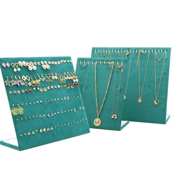 lshaped green microfiber jewelry display props 60120 hole earring holder 1124 bit hook necklace bracelet holder window counter 6570090, Black
lshaped green microfiber jewelry display props 60120 hole earring holder 1124 bit hook necklace bracelet holder window counter 6570090, Black