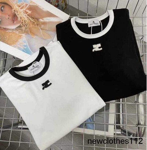 black white classic vintage designer t shirt short sleeve courreges women tshirt tee
black white classic vintage designer t shirt short sleeve courreges women tshirt tee