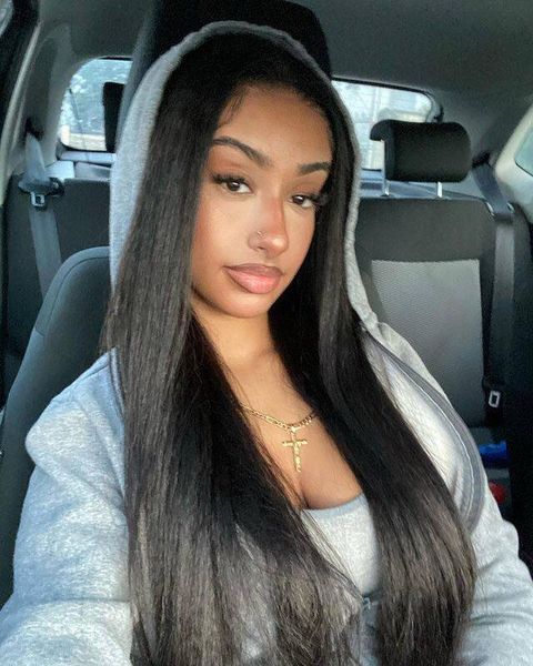 26inch straight lace front wigs 13x4 transparent lace frontal wigs human hair real and from china, Black;brown
26inch straight lace front wigs 13x4 transparent lace frontal wigs human hair real and from china, Black;brown