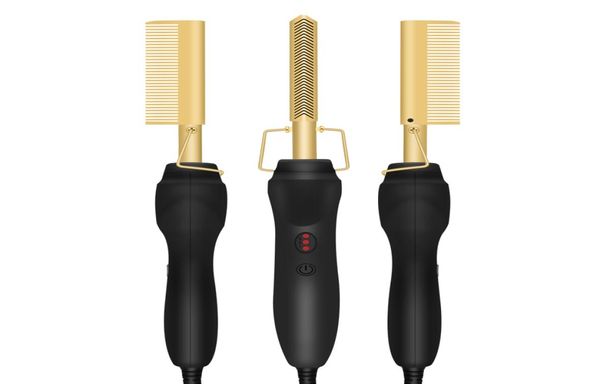 comb multifunctional comb hair straightener brush high heat gold ceramic press comb titanium alloy hair curler curling brush7817836, Black
comb multifunctional comb hair straightener brush high heat gold ceramic press comb titanium alloy hair curler curling brush7817836, Black