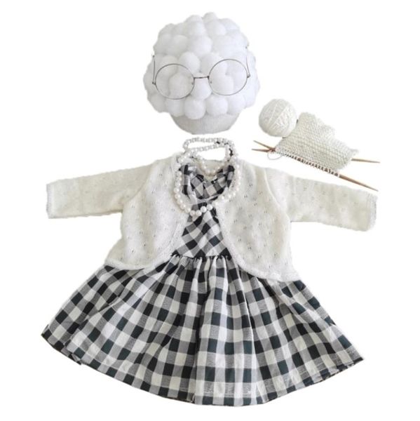 born pography props costume infant baby girls cosplay grandma clothes po shooting hat outfits 2202249837908, White
born pography props costume infant baby girls cosplay grandma clothes po shooting hat outfits 2202249837908, White
