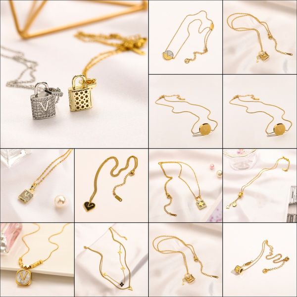never fading luxury brand designer pendants necklaces faux leather crystal gold silver stainless steel letter choker pendant necklace chain
never fading luxury brand designer pendants necklaces faux leather crystal gold silver stainless steel letter choker pendant necklace chain