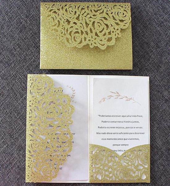 luxury glitter gold wedding invitations transparent envelop personalized inserts rose laser cutting party pocket invitno inner no1007129, Black
luxury glitter gold wedding invitations transparent envelop personalized inserts rose laser cutting party pocket invitno inner no1007129, Black