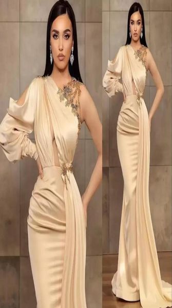 arabic aso ebi champagne long sleeve mermaid evening dresses one shoulder sequins beaded hollow out ruched satin prom gowns p7859978, Black;red
arabic aso ebi champagne long sleeve mermaid evening dresses one shoulder sequins beaded hollow out ruched satin prom gowns p7859978, Black;red