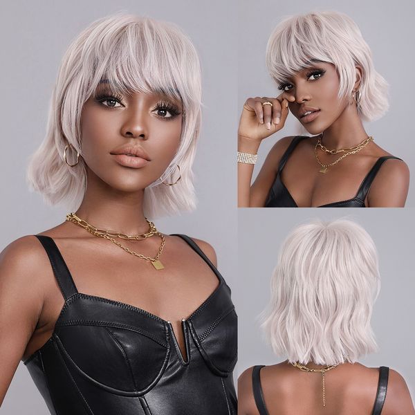 synthetic s namm short pink blond for black women daily cosplay natural straigh hair bob with bangs heat resistant 230629
synthetic s namm short pink blond for black women daily cosplay natural straigh hair bob with bangs heat resistant 230629