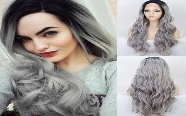 ombre grey long wavy wig synthetic lace front wig silver black roots to grey wigs for women middle part heat resistant fiber soft7662587
ombre grey long wavy wig synthetic lace front wig silver black roots to grey wigs for women middle part heat resistant fiber soft7662587