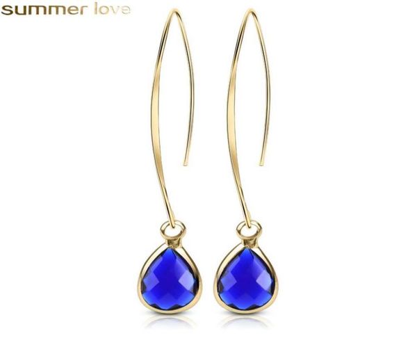 new arrival water drop earrings bule red crystal dangle earring for women gold plated fashion jewelry7936085, Silver
new arrival water drop earrings bule red crystal dangle earring for women gold plated fashion jewelry7936085, Silver