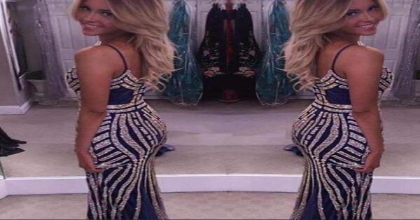 real sample navy long evening dresses sparkly beading crystals spaghetti straps backless sheath girls occasion gowns party prom dr5638852, Red;white
real sample navy long evening dresses sparkly beading crystals spaghetti straps backless sheath girls occasion gowns party prom dr5638852, Red;white