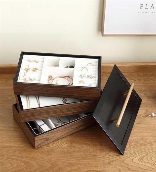 luxury large wooden jewelry box organizer 3layer storage case casket earring rings necklace jewellery boxes 2111059935167, Black
luxury large wooden jewelry box organizer 3layer storage case casket earring rings necklace jewellery boxes 2111059935167, Black