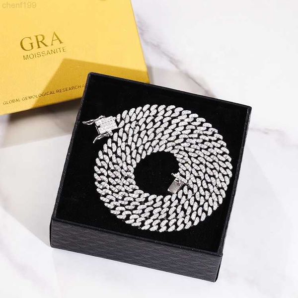 simple fashion cuban chain single row 6mm 10mm 925 solid silver ice out gra moissanite cuban link chain mans women necklace
simple fashion cuban chain single row 6mm 10mm 925 solid silver ice out gra moissanite cuban link chain mans women necklace