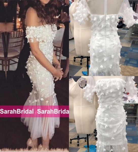 elegant off the shoulder wedding evening gowns with lace flowers tealength robe de soiree cocktail club bridal party go1012750, Black
elegant off the shoulder wedding evening gowns with lace flowers tealength robe de soiree cocktail club bridal party go1012750, Black
