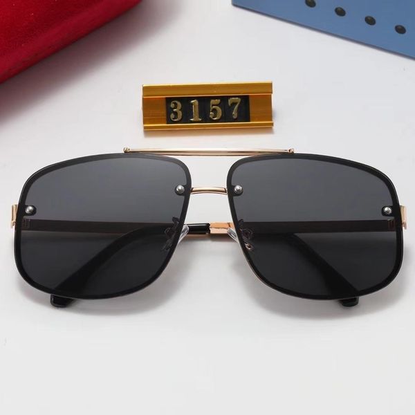 sunglasses for men and women summer style 3157 anti-ultraviolet retro plate square full frame fashion random box 3157, White;black
sunglasses for men and women summer style 3157 anti-ultraviolet retro plate square full frame fashion random box 3157, White;black