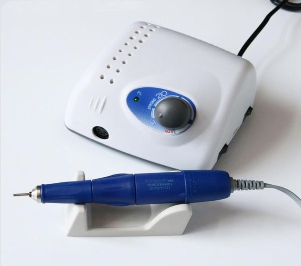 electric nail drill machine authent 65w 40000rpm strong 210 105l 235mm model manicure pedicure nail file bit nail art equipment6236301, Silver
electric nail drill machine authent 65w 40000rpm strong 210 105l 235mm model manicure pedicure nail file bit nail art equipment6236301, Silver