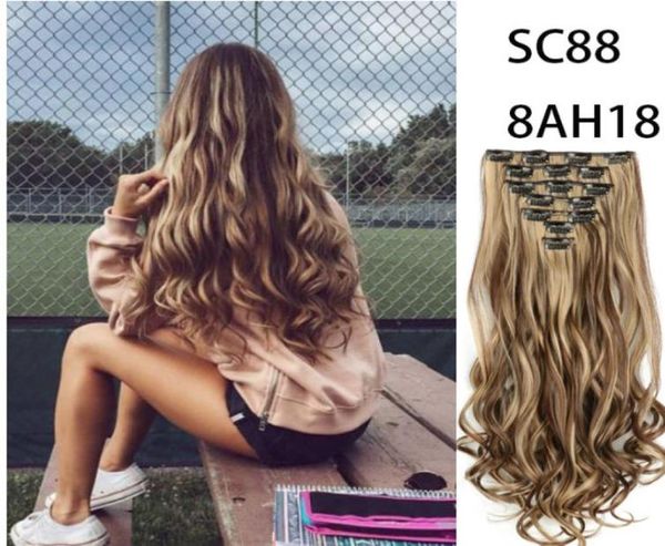 hair extensions clip in straight curly wavy 7 pcs set thick hairpiece hair pieces for women 7 clips per piece bea153b9250045, Black
hair extensions clip in straight curly wavy 7 pcs set thick hairpiece hair pieces for women 7 clips per piece bea153b9250045, Black