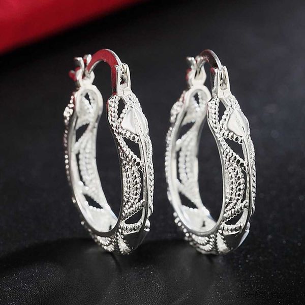 stud 925 sterling silver carving flower small earrings wedding party charm fashion jewelry gifts r230630, Golden;silver
stud 925 sterling silver carving flower small earrings wedding party charm fashion jewelry gifts r230630, Golden;silver