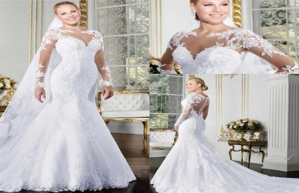 mermaid wedding dress sheer oneck long sleeve see through illusion back white beach bridal gowns with lace appliques2455171
mermaid wedding dress sheer oneck long sleeve see through illusion back white beach bridal gowns with lace appliques2455171