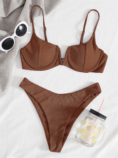 women's swimwear push up bikini thong women swimsuit 2023 new solid v neck ribbed swimwear bikinis set summer beachwear bathing suit fo, White;black
women's swimwear push up bikini thong women swimsuit 2023 new solid v neck ribbed swimwear bikinis set summer beachwear bathing suit fo, White;black