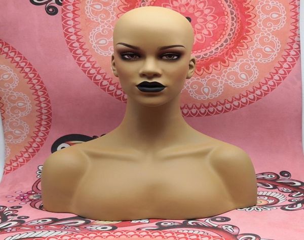 black lipstick light skin female fiberglass mannequin head bust for wigs hat jewelry display3583611, White
black lipstick light skin female fiberglass mannequin head bust for wigs hat jewelry display3583611, White