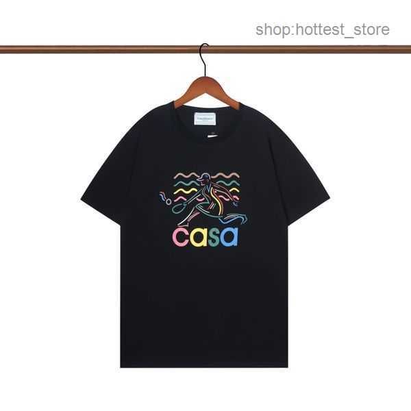 2023 casablanca t shirt mens t-shirts womens designer shirts short sleeves luxury brand clothes summer leisure breathable printed clothing 3, White;black
2023 casablanca t shirt mens t-shirts womens designer shirts short sleeves luxury brand clothes summer leisure breathable printed clothing 3, White;black